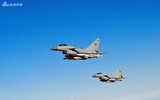 [ẢNH] J-10C mới nhất của Trung Quốc không phải là đối thủ của F-16V Đài Loan?