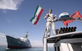 [ẢNH] Chiến hạm mạnh nhất Iran sắp có màn chạm trán lịch sử với tàu Anh, Mỹ?