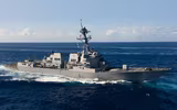 [ẢNH] Chiến hạm Mỹ tiếp tục tuần tra bảo vệ tự do hàng hải ở Biển Đông