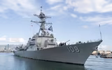 [ẢNH] Chiến hạm Mỹ tiếp tục tuần tra bảo vệ tự do hàng hải ở Biển Đông