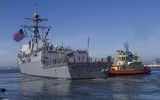 [ẢNH] Chiến hạm Mỹ tiếp tục tuần tra bảo vệ tự do hàng hải ở Biển Đông