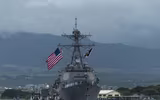[ẢNH] Chiến hạm Mỹ tiếp tục tuần tra bảo vệ tự do hàng hải ở Biển Đông