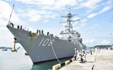 [ẢNH] Chiến hạm Mỹ tiếp tục tuần tra bảo vệ tự do hàng hải ở Biển Đông