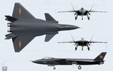 [ẢNH] Chiến đấu cơ tàng hình J-20 Trung Quốc phô trương phi đội bay biểu diễn đặc biệt