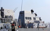 [ẢNH] Chiến hạm Mỹ mang tên lửa Tomahawk diễn tập cùng ASEAN trên biển Đông