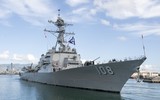 [ẢNH] Chiến hạm Mỹ mang tên lửa Tomahawk diễn tập cùng ASEAN trên biển Đông