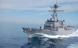 [ẢNH] Chiến hạm Mỹ mang tên lửa Tomahawk diễn tập cùng ASEAN trên biển Đông