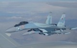 [ẢNH] ‘Quái thú’ Su-35S Nga chặn đứng tiêm kích F-35I Israel trên không phận Syria