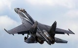 [ẢNH] ‘Quái thú’ Su-35S Nga chặn đứng tiêm kích F-35I Israel trên không phận Syria