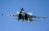 [ẢNH] Không kiêng nể, Su-35 Nga bắn thẳng vào máy bay không người lái Israel tại Syria