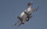 [ẢNH] Không kiêng nể, Su-35 Nga bắn thẳng vào máy bay không người lái Israel tại Syria