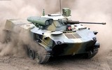 [ẢNH] Thiết giáp BMD-2 của Nga vỡ vụn khi thả dù hỏng từ máy bay