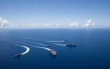 [ẢNH] Tại sao Mỹ điều siêu tàu đổ bộ mang F-35B tới tuần tra ở biển Đông?