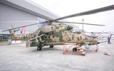 [ẢNH] Trực thăng tấn công hạng nặng Mi-35P 'thổi' sập lễ đài tại Indonesia
