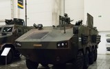 [ẢNH] Rũ bỏ thiết kế truyền thống Liên Xô, Ukraine ra mắt xe bọc thép chuẩn NATO
