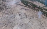 [ẢNH] Chiến tăng T-62M Nga vừa viện trợ cho Syria đã bị phiến quân đánh tan tành