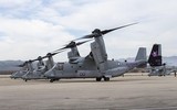 [ẢNH] Trực thăng siêu 'dị' V-22 Mỹ có mặt trong chiến dịch tiêu diệt trùm khủng bố IS?
