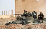 [ẢNH] Xe bọc thép BTR-82A Nga tới biên giới Syria - Thổ Nhĩ Kỳ để hủy diệt phiến quân