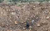 [ẢNH] Thả siêu bom nặng 1,5 tấn, Nga gây kinh sợ cho phiến quân tại Syria
