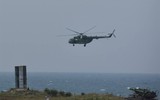 [ẢNH] Ukraine bất ngờ khai hỏa S-300 dữ dội sát bán đảo Crimea