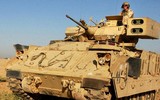 [ẢNH] Thiết giáp cực mạnh Mỹ kéo đến trấn giữ mỏ dầu tại Syria