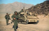 [ẢNH] Thiết giáp cực mạnh Mỹ kéo đến trấn giữ mỏ dầu tại Syria