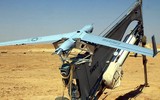 [ẢNH] Phiến quân Yemen bắn rơi UAV do Mỹ chế tạo
