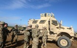[ẢNH] Đoàn xe quân đội Mỹ bị tấn công tại Syria