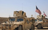 [ẢNH] Đoàn xe quân đội Mỹ bị tấn công tại Syria