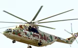 [ẢNH] Ngấm đòn từ Ukraine, Nga xót xa nhìn trực thăng lớn nhất thế giới phải nằm đất