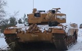 [ANH] ‘Báo vàng’ Leopard 2A4 Thổ Nhĩ Kỳ bị tên lửa chống tăng Mỹ ‘thổi’ bay tháp pháo