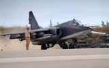 [ẢNH] Nga âm thầm cho Su-25 trực chiến, sẵn sàng trút hỏa lực vào biên giới Syria-Thổ Nhĩ Kỳ