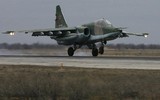 [ẢNH] Nga âm thầm cho Su-25 trực chiến, sẵn sàng trút hỏa lực vào biên giới Syria-Thổ Nhĩ Kỳ