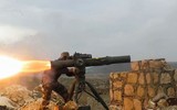 [ẢNH] Tên lửa Mỹ ‘thổi’ bay tháp pháo xe tăng Đức trên chiến trường Syria