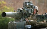 [ẢNH] Tên lửa Mỹ ‘thổi’ bay tháp pháo xe tăng Đức trên chiến trường Syria