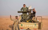 [ẢNH] Tên lửa Mỹ ‘thổi’ bay tháp pháo xe tăng Đức trên chiến trường Syria