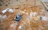 [ẢNH] Tên lửa Mỹ ‘thổi’ bay tháp pháo xe tăng Đức trên chiến trường Syria