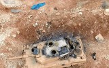 [ẢNH] Tên lửa Mỹ ‘thổi’ bay tháp pháo xe tăng Đức trên chiến trường Syria