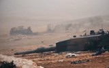 [ẢNH] Tên lửa Mỹ ‘thổi’ bay tháp pháo xe tăng Đức trên chiến trường Syria