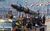 [ẢNH] Ấn Độ thử nghiệm tên lửa hạt nhân, Trung Quốc và Pakistan  lo lắng