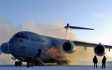 [ẢNH] Máy bay vận tải khổng lồ C-17 đưa quân nhân Việt Nam đi làm nhiệm vụ ở Nam Sudan
