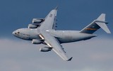 [ẢNH] Máy bay vận tải khổng lồ C-17 đưa quân nhân Việt Nam đi làm nhiệm vụ ở Nam Sudan