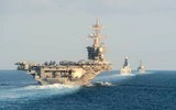 [ẢNH] Trung Đông căng như dây đàn khi tàu sân bay Mỹ áp sát Iran