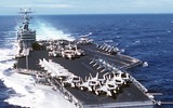 [ẢNH] Trung Đông căng như dây đàn khi tàu sân bay Mỹ áp sát Iran