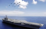 [ẢNH] Trung Đông căng như dây đàn khi tàu sân bay Mỹ áp sát Iran