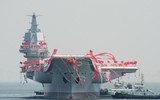 [ANH] Tàu sân bay nội địa Trung Quốc mang nhiều chiến đấu cơ bất ngờ lộ diện