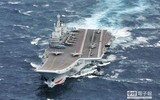 [ANH] Tàu sân bay nội địa Trung Quốc mang nhiều chiến đấu cơ bất ngờ lộ diện
