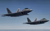 [ẢNH] F-22 Mỹ cảnh báo F-4 Iran: 