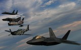 [ẢNH] F-22 Mỹ cảnh báo F-4 Iran: 