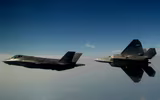 [ẢNH] F-22 Mỹ cảnh báo F-4 Iran: 